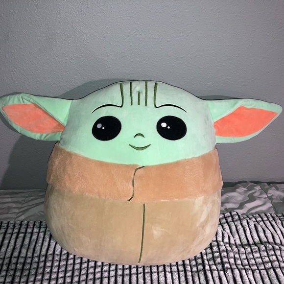 Squishmallows Toys Baby Yoda Big Size New With Tags Poshmark